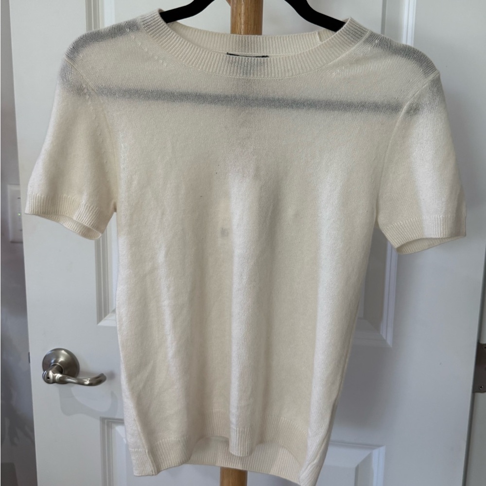 Quince- Mongolian Cashmere Tee - Picture 2 of 5